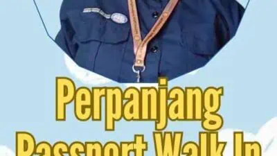 Perpanjang Passport Walk In 2024