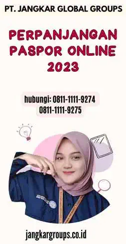 Perpanjangan Paspor Online 2023