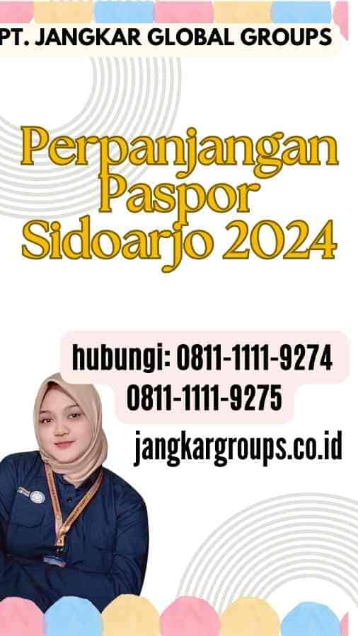 Perpanjangan Paspor Sidoarjo 2024