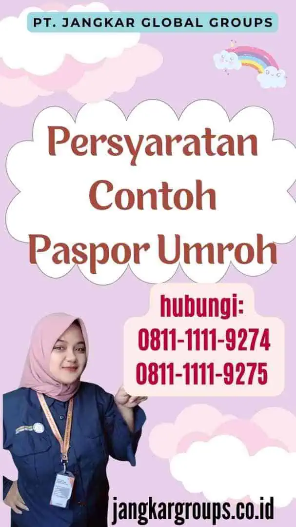 Persyaratan Contoh Paspor Umroh