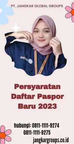 Persyaratan Daftar Paspor Baru 2023