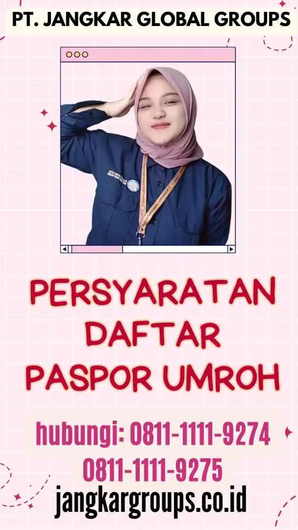 Persyaratan Daftar Paspor Umroh