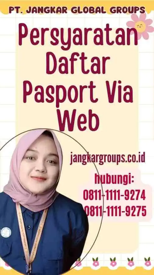 Persyaratan Daftar Pasport Via Web