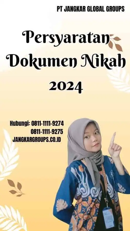 Persyaratan Dokumen Nikah 2024