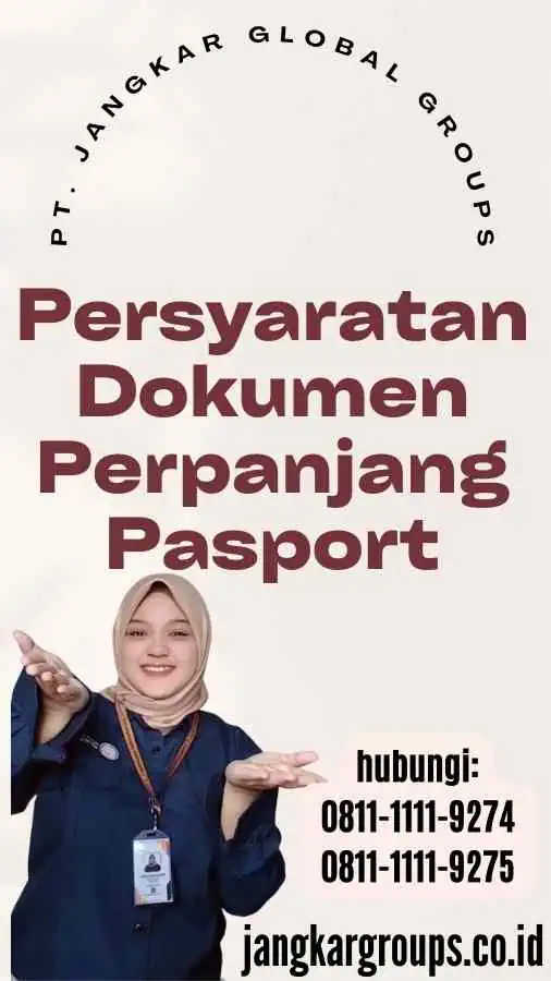 Persyaratan Dokumen Perpanjang Pasport