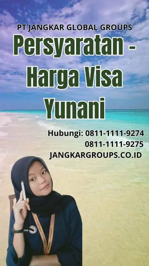 Persyaratan Harga Visa Yunani