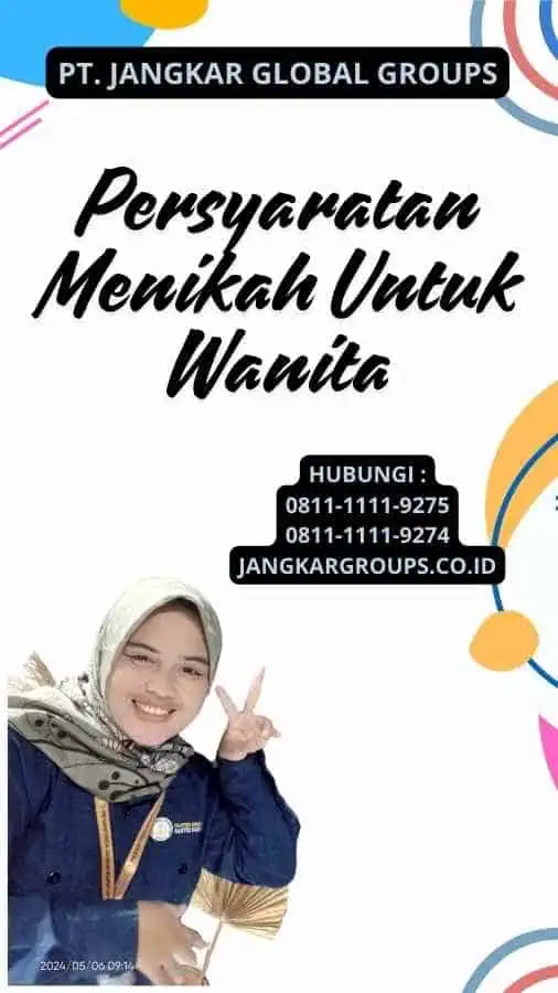 Persyaratan Menikah Untuk Wanita