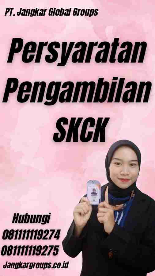 Persyaratan Pengambilan SKCK