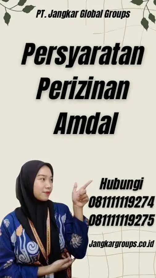 Persyaratan Perizinan Amdal