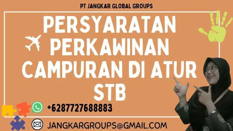 Persyaratan Perkawinan Campuran Di atur Stb