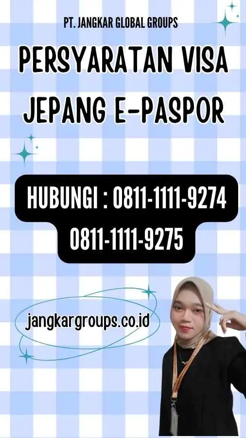 Persyaratan Visa Jepang E-Paspor