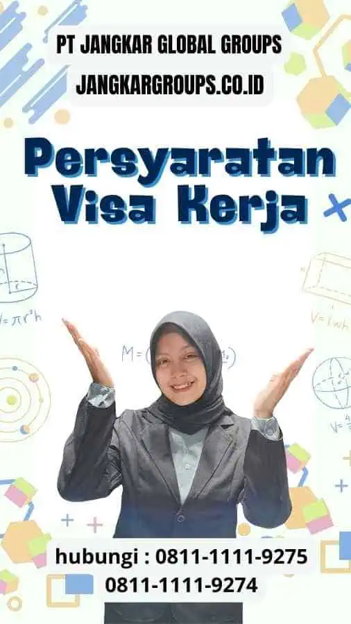 Persyaratan Visa Kerja - Persyaratan Visa Jepang 2029