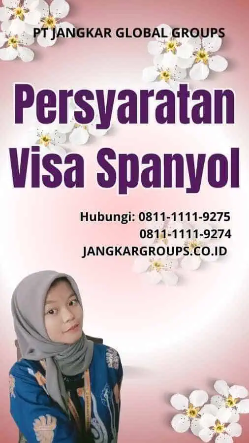 Persyaratan Visa Spanyol