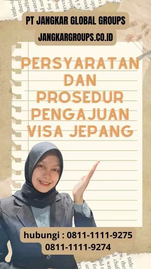 Persyaratan dan Prosedur Pengajuan Visa Jepang