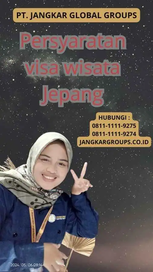 Persyaratan visa wisata Jepang