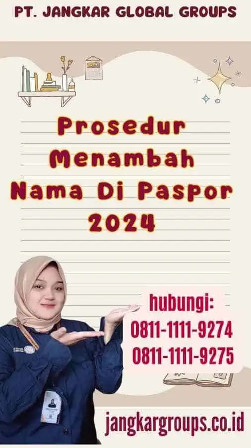 Prosedur Menambah Nama Di Paspor 2024