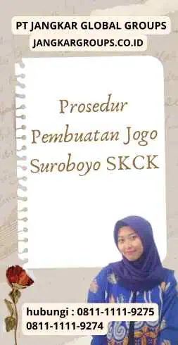 Prosedur Pembuatan Jogo Suroboyo SKCK