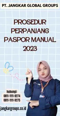 Prosedur Perpanjang Paspor Manual 2023