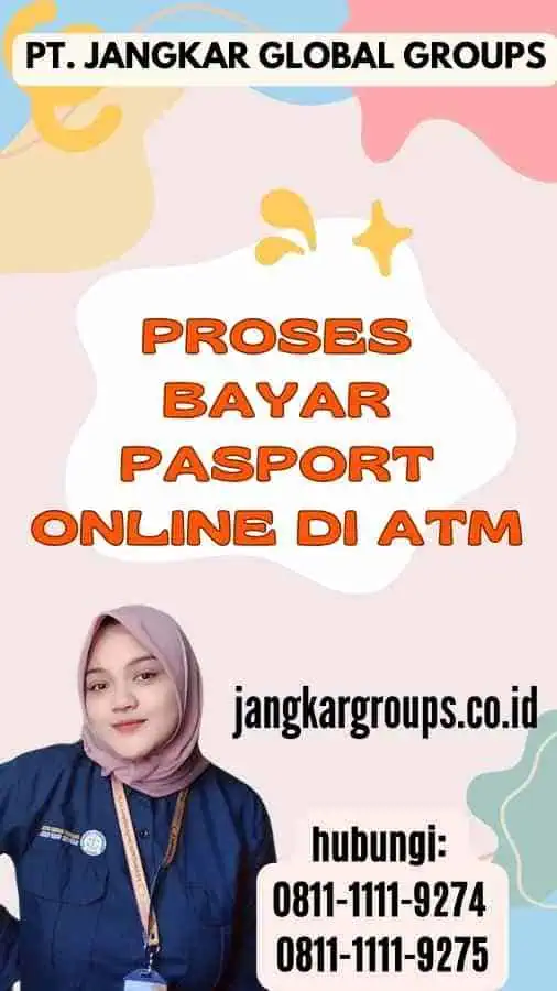 Proses Bayar Pasport Online di ATM