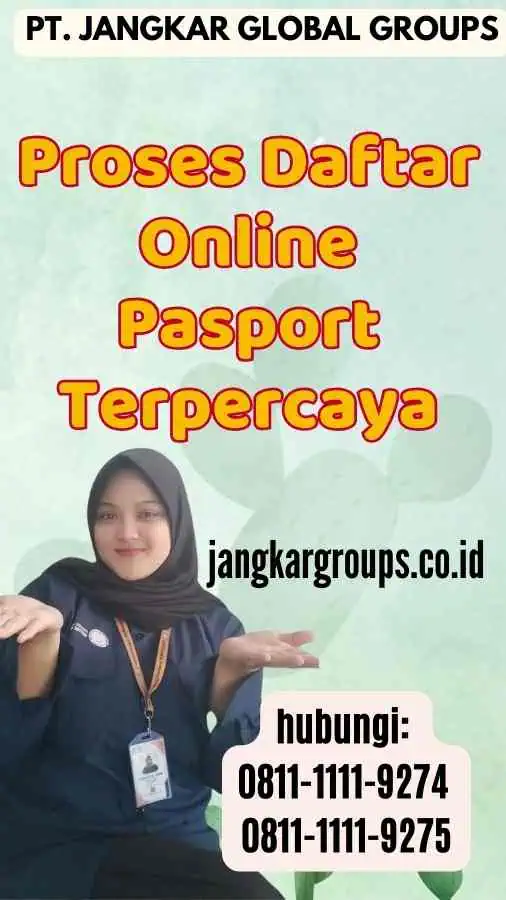 Proses Daftar Online Pasport Terpercaya