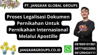 Proses Legalisasi Dokumen Pernikahan Untuk Pernikahan Internasional Melalui Apostille