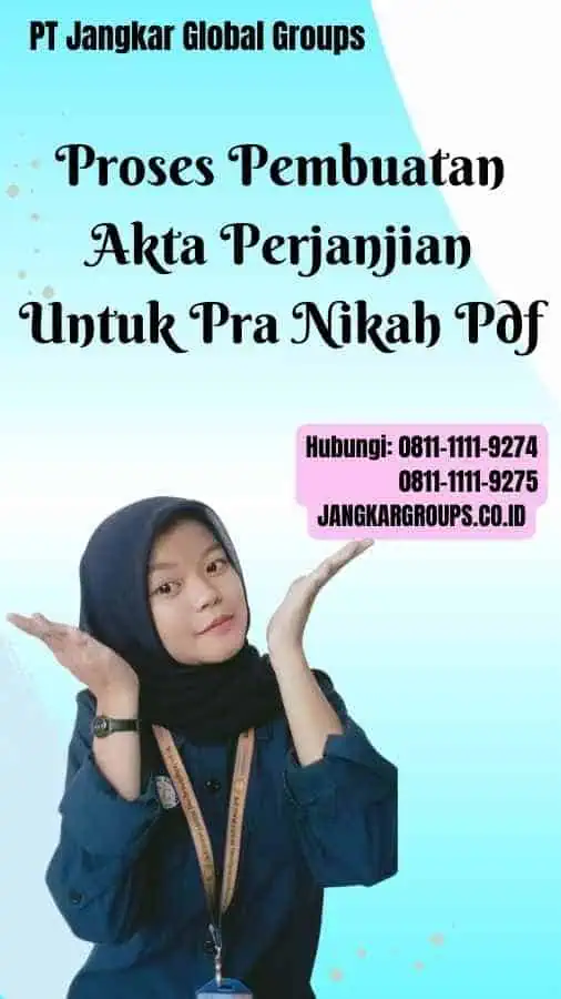 Proses Pembuatan Akta Perjanjian Untuk Pra Nikah Pdf