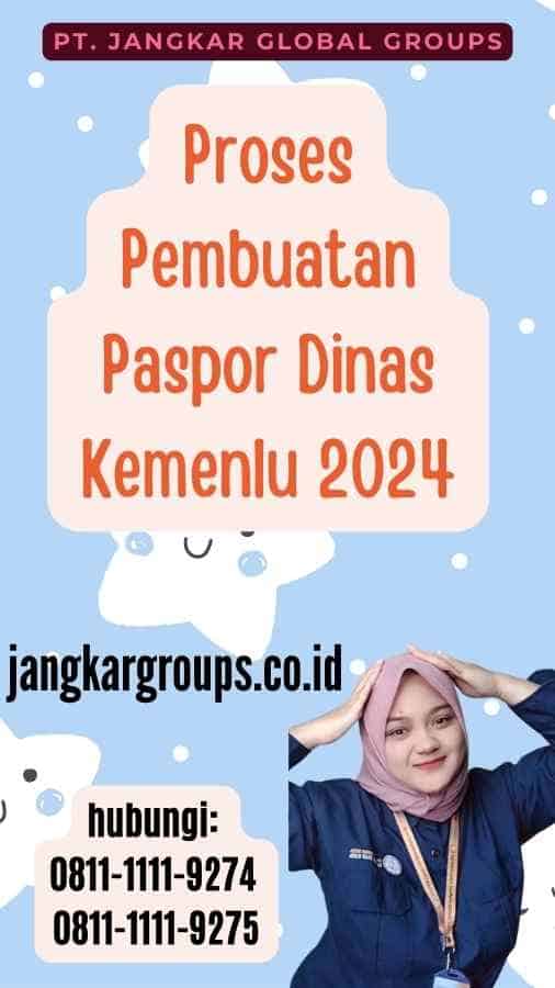 Proses Pembuatan Paspor Dinas Kemenlu 2024