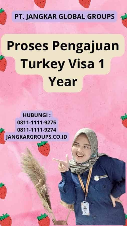 Proses Pengajuan Turkey Visa 1 Year