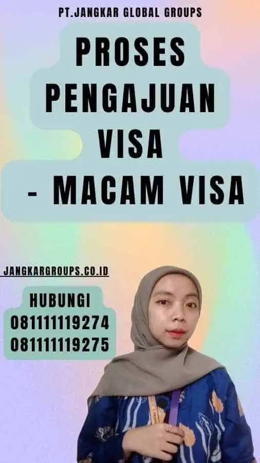 Proses Pengajuan Visa - Macam Visa