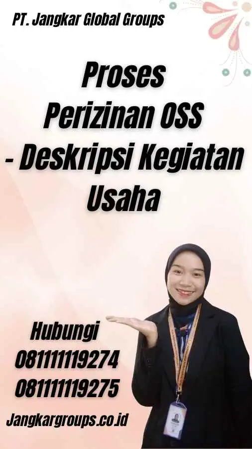 Proses Perizinan OSS - Deskripsi Kegiatan Usaha