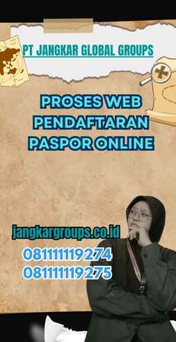 Proses Web Pendaftaran Paspor Online