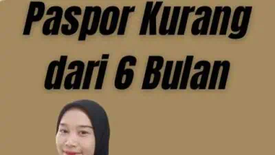 Pulang ke Indonesia Paspor Kurang dari 6 Bulan