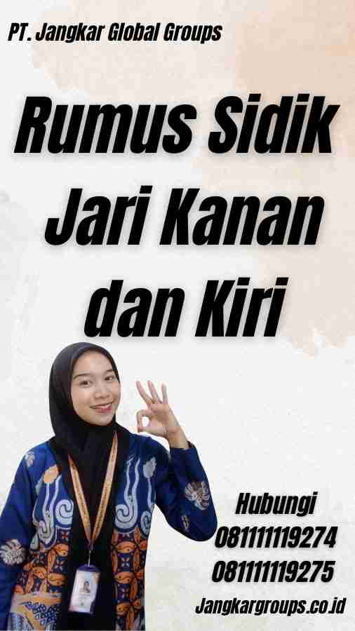 Rumus Sidik Jari Kanan dan Kiri