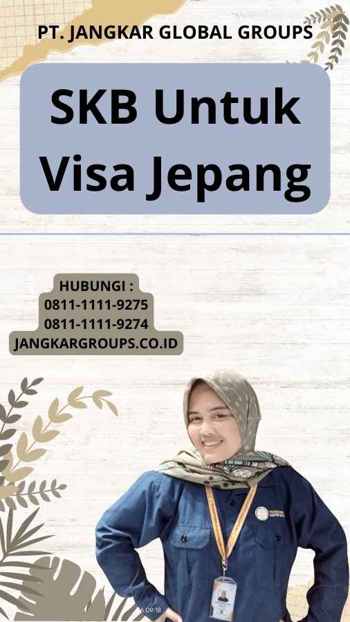 SKB Untuk Visa Jepang