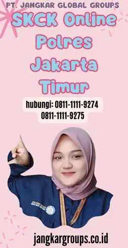 SKCK Online Polres Jakarta Timur