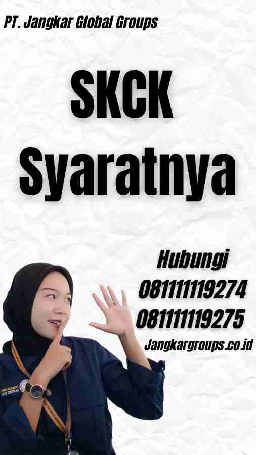 SKCK Syaratnya