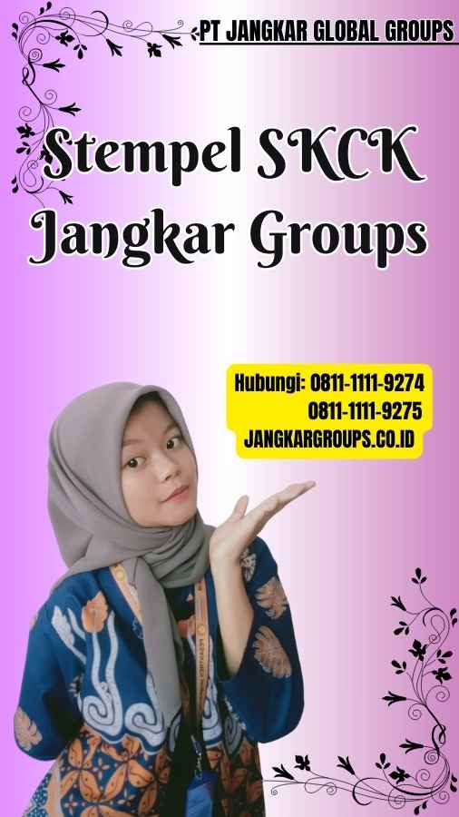 Stempel SKCK Jangkar Groups