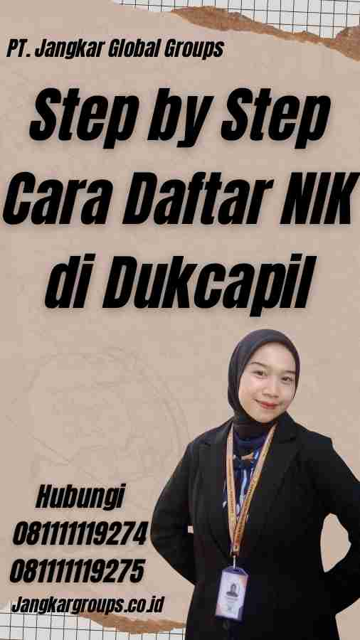 Step by Step Cara Daftar NIK di Dukcapil