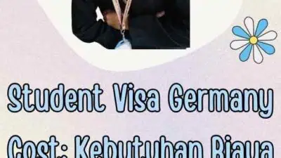 Student Visa Germany Cost Kebutuhan Biaya