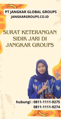 Surat Keterangan Sidik Jari di Jangkar Groups