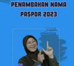 Surat Pernyataan Penambahan Nama Paspor 2023