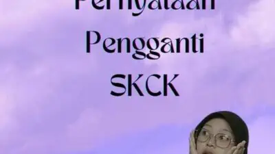 Surat Pernyataan Pengganti SKCK