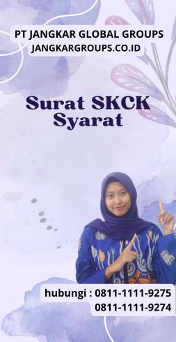 Surat SKCK Syarat