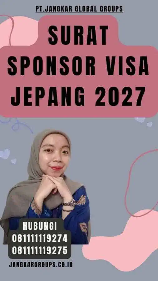 Surat Sponsor Visa Jepang 2027