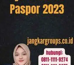 Syarat Ambil Paspor 2023