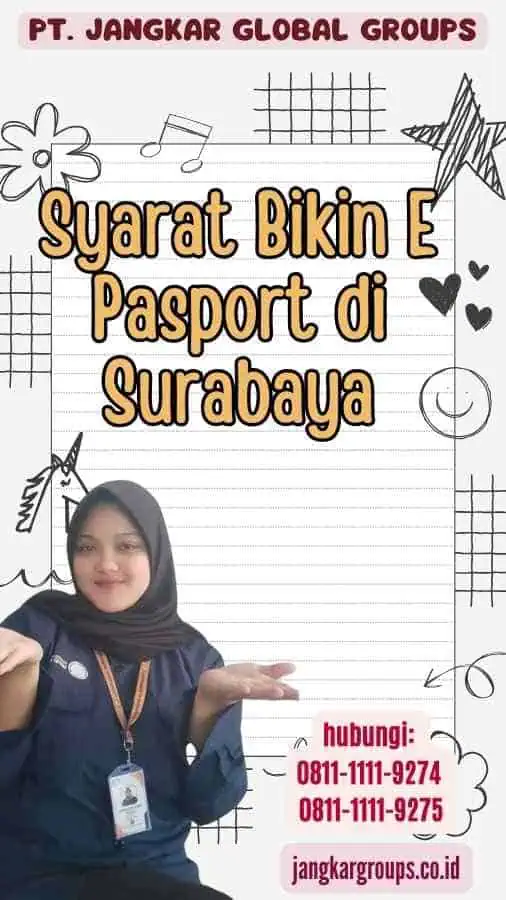 Syarat Bikin E Pasport di Surabaya