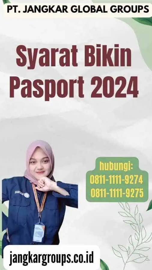 Syarat Bikin Pasport 2024