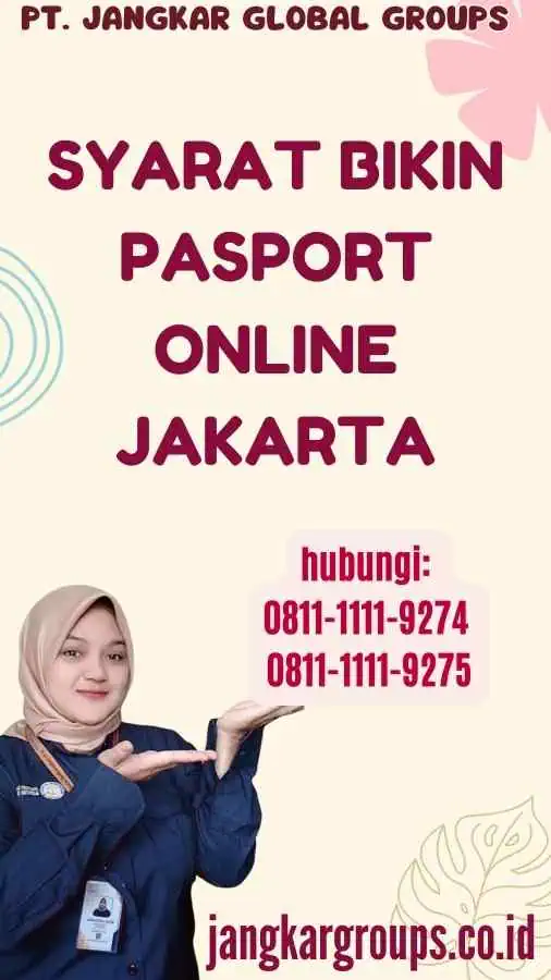 Syarat Bikin Pasport Online Jakarta