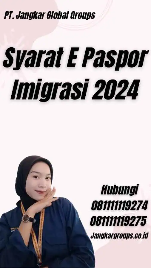 Syarat E Paspor Imigrasi 2024