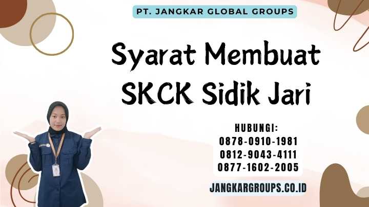 Syarat Membuat SKCK Sidik Jari